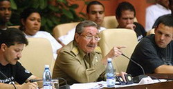 Elected Raul Castro as new President of Cuba